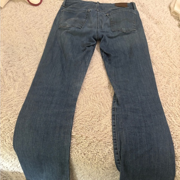 Lucky Brand Women's Sweet Boot Blue Jeans - Picture 4 of 5